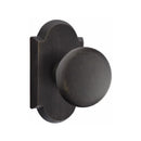 Emtek Sandcast Bronze Winchester Knob with
