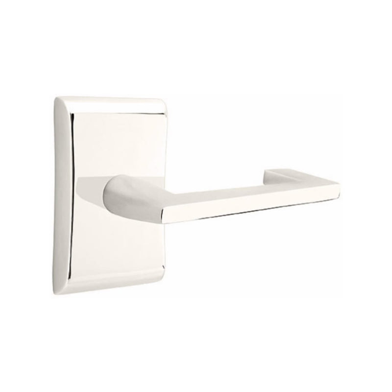 EMTEK Argos Lever Concealed Screws with Neos Rosette