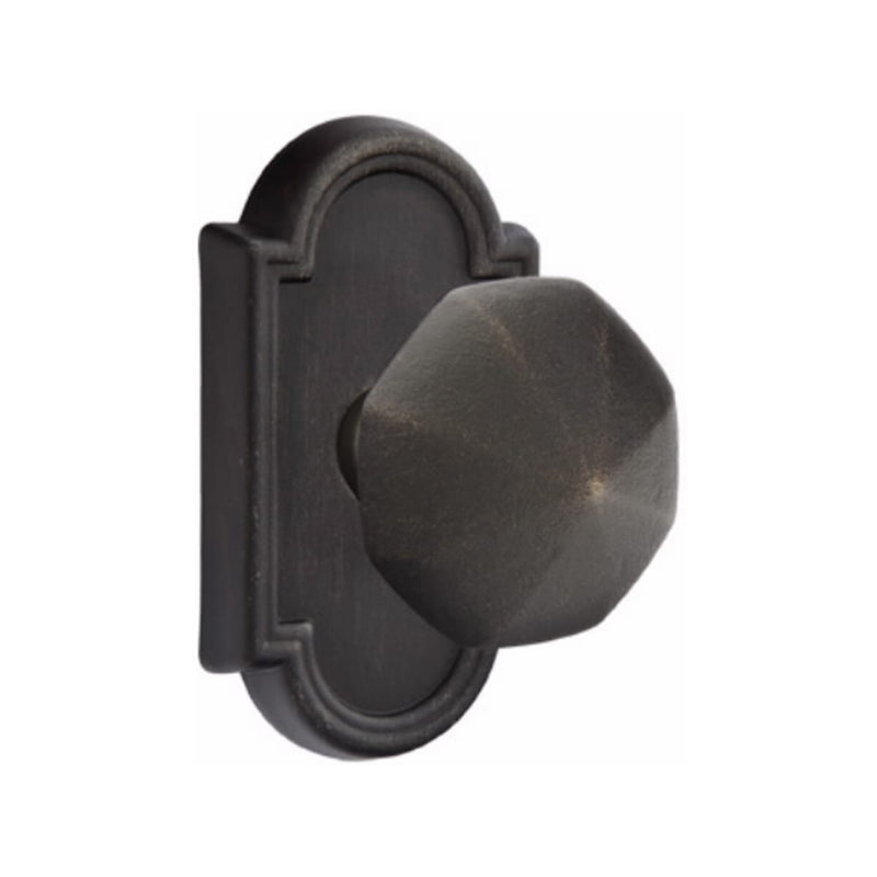 Emtek Lost Wax Octagon Knob Concealed Screws with