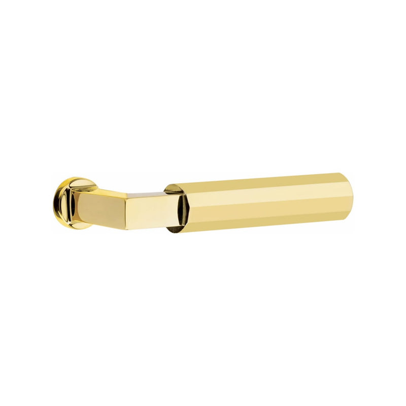 Emtek Classic Style Electronic Keypad Leverset with Select L-Square Faceted Lever