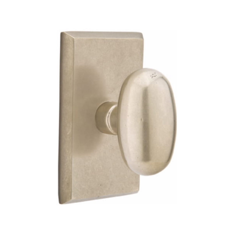 Emtek Sandcast Bronze Egg Knob with