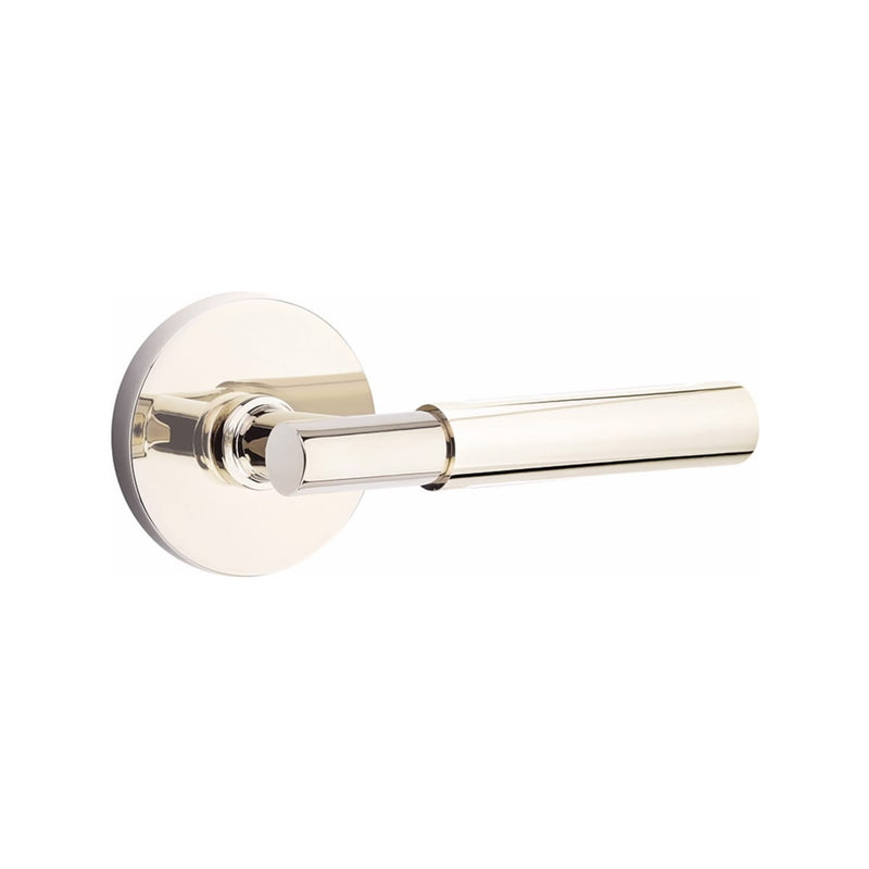 Emtek Select T-BAR Smooth Lever Concealed Screws with Disk Rosette