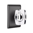Emtek Windsor Knob Concealed Screws with Neos Rosette