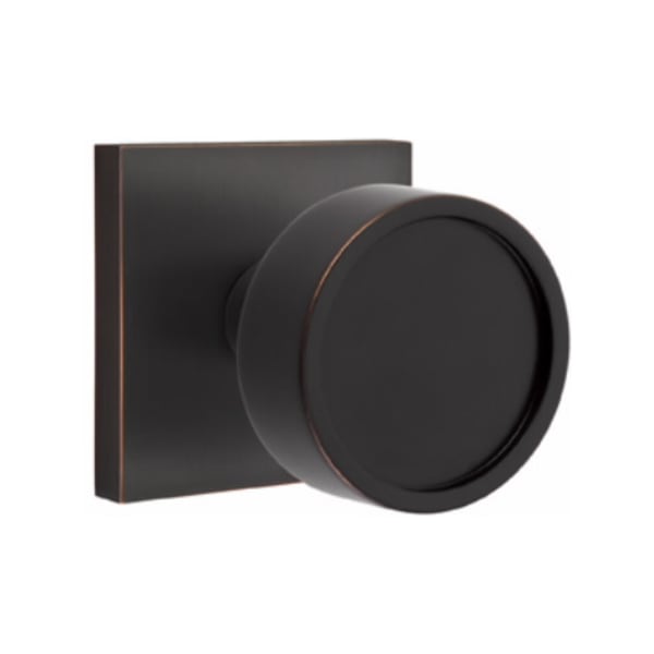 Emtek Verve Concealed Screws Knob with Square Rosette