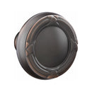 Emtek Ares Brass Tubular Entry set with Ribbon & Reed Knob