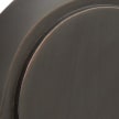 Emtek Saratoga Brass Tubular Entry set with Select T-Bar Hammered Lever