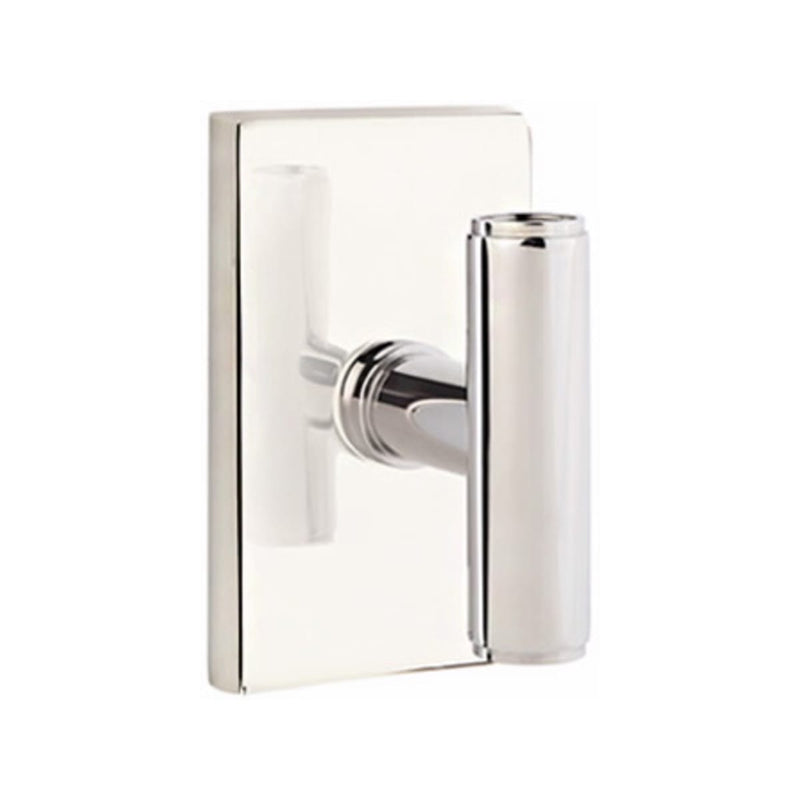 Emtek Ace Knob Concealed Fastener with Modern Rectangular Rosette