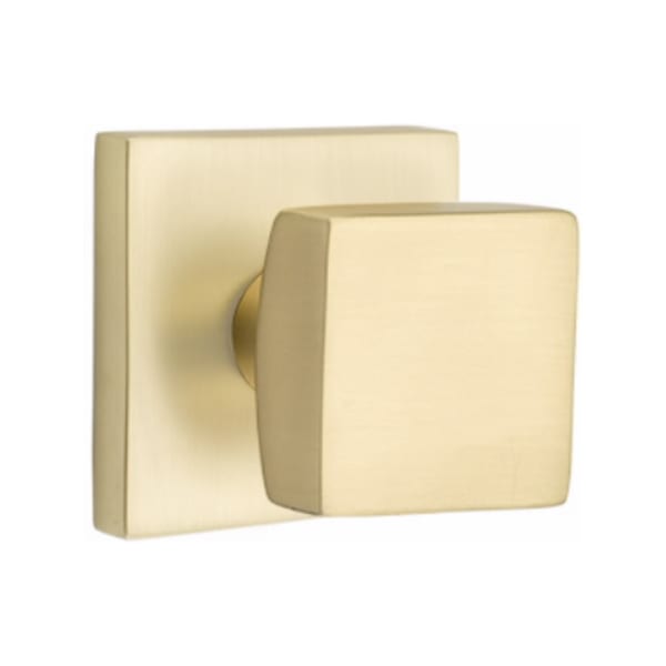 Emtek Square Concealed Screws Knob with Square Rosette