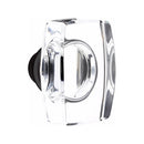 Emtek Single Cylinder Saratoga Handleset EMPowered Motorized Smart Lock Upgrade With Windsor Glass Knob