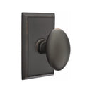 Emtek Egg Knob Concealed Screws With Rectangular Rosette
