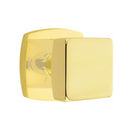 Emtek Square Knob Concealed Screws with Urban Modern Rosette