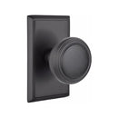 Emtek Norwich Knob Concealed Screws With Rectangular Rosette