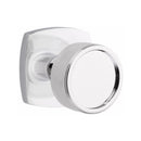 Emtek Select Conical Knurled Knob with Urban Modern Rosette