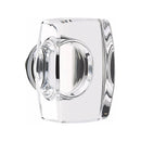Emtek F20 Function Mormont Mortise Handleset with Windsor Glass Knob