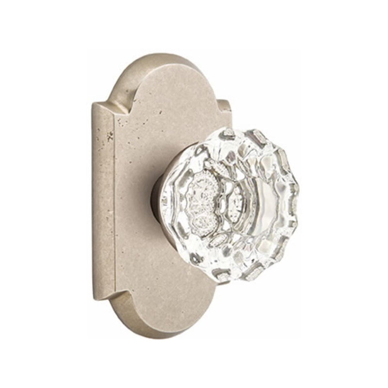 Emtek Glass Astoria Knob Concealed Screws with