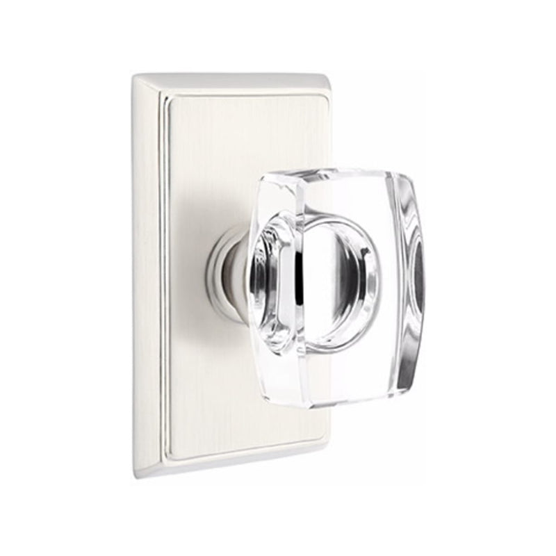 Emtek Windsor Knob With Rectangular Rosette