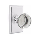 Emtek Providence Knob Concealed Screws With Rectangular Rosette