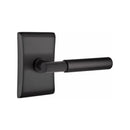 Emtek Myles Lever with Neos Rosette Concealed Screws