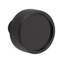 Emtek Saratoga Brass Tubular Entry set with Select Conical Knurled Knob