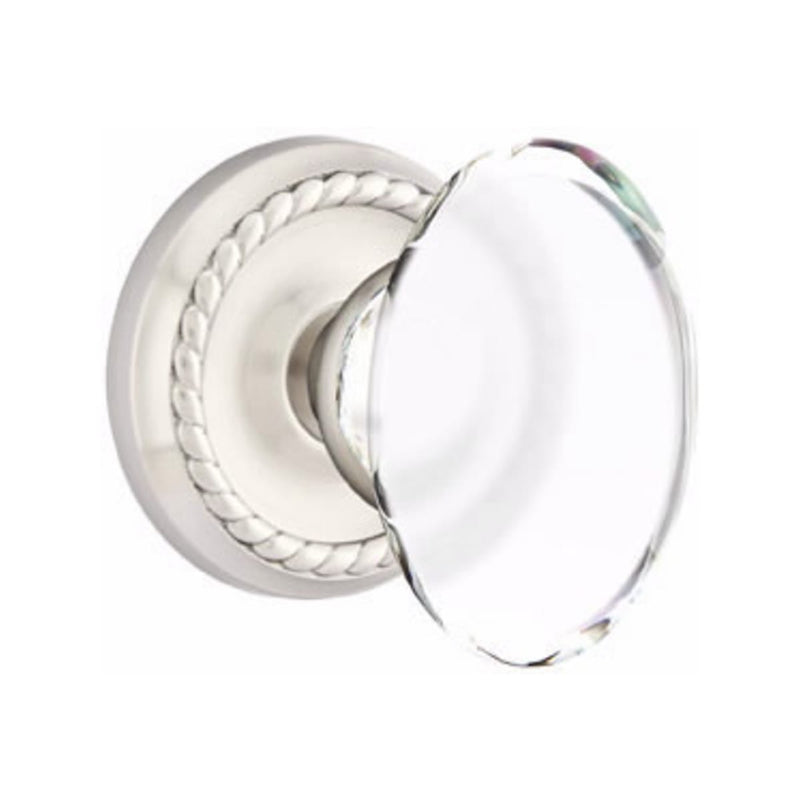 Emtek Hampton Knob Concealed Screws With Rope Rosette