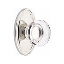 Emtek Lowell Knob Concealed Screws With Oval Rosette