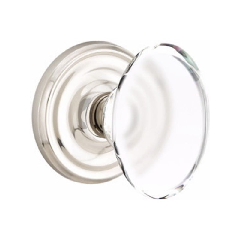 Emtek Hampton Knob Concealed Screws With Regular Rosette