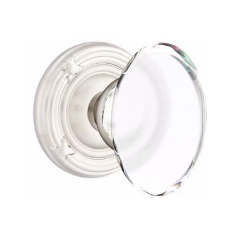 Emtek Hampton Concealed Screws Knob With Ribbon & Reed Rosette