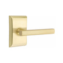EMTEK Freestone Lever Concealed Screws with Neos Rosette