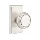 Emtek Norwich Knob Concealed Screws With Rectangular Rosette