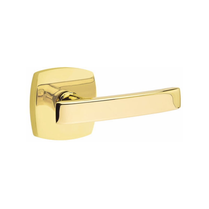 EMTEK Geneva Lever Concealed Screws with Urban Modern Rosette