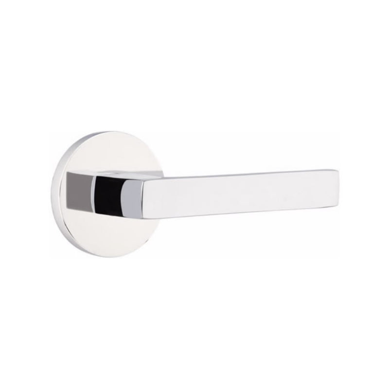 EMTEK Dumont Lever Concealed Screws with Disk Rosette