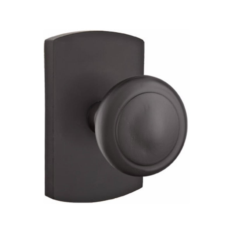 Emtek Sandcast Bronze Butte Knob Concealed Screws with
