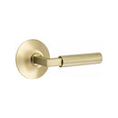 Emtek Hercules Lever with Modern Rosette Concealed Screws