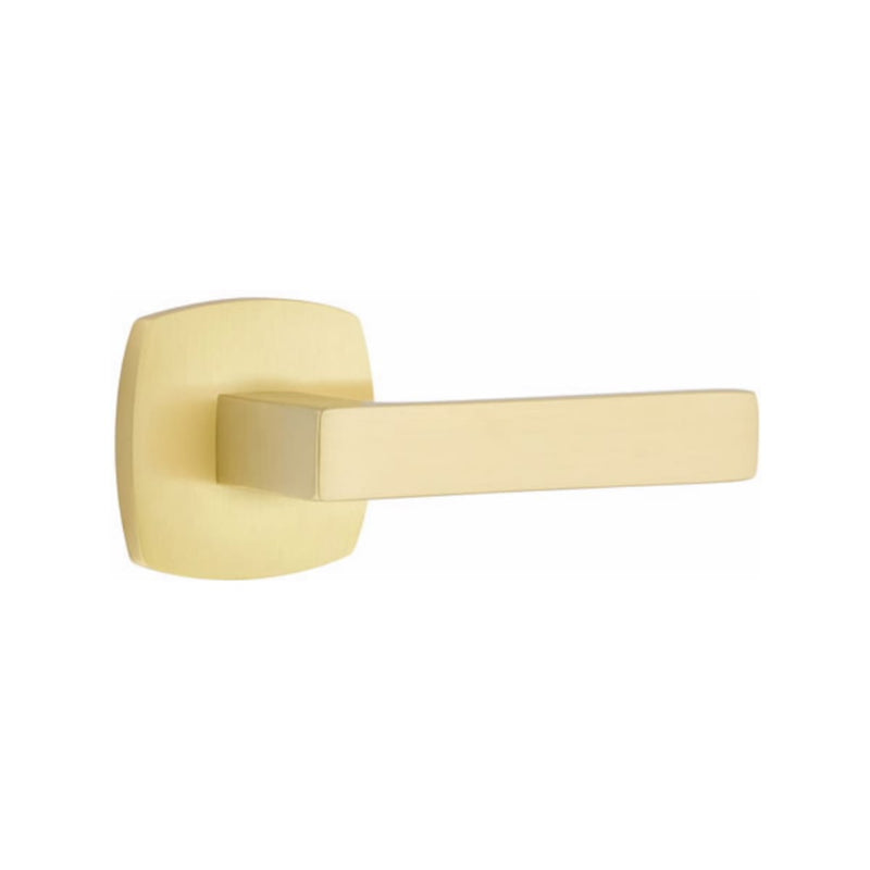 EMTEK Dumont Lever Concealed Screws with Urban Modern Rosette