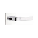 EMTEK Aston Lever Concealed Screws with Square Rosette
