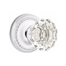 Emtek Astoria Knob Concealed Screws With Rope Rosette