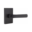 Emtek Spencer Lever with Modern Rectangular Rosette Concealed Screws