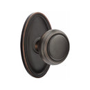 Emtek Norwich Knob Concealed Screws With Oval Rosette