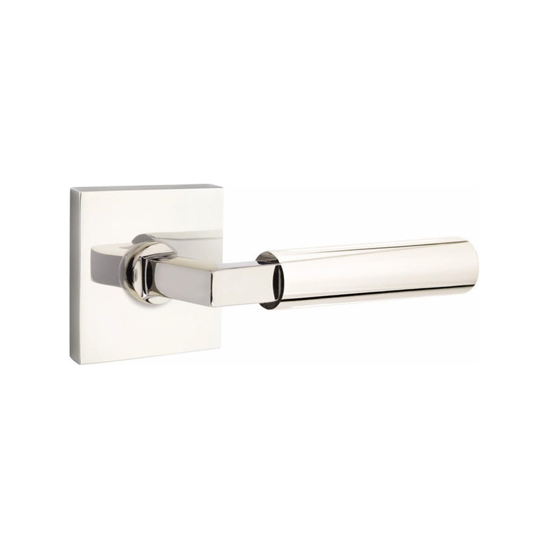 Emtek Select L-Square Smooth Lever with Square Rosette