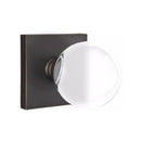 Emtek Bristol Knob Concealed Screws with Square Rosette