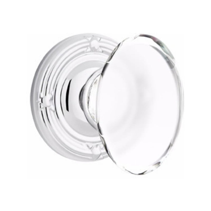Emtek Hampton Concealed Screws Knob With Ribbon & Reed Rosette