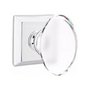 Emtek Hampton Knob Concealed Screws With Quincy Rosette