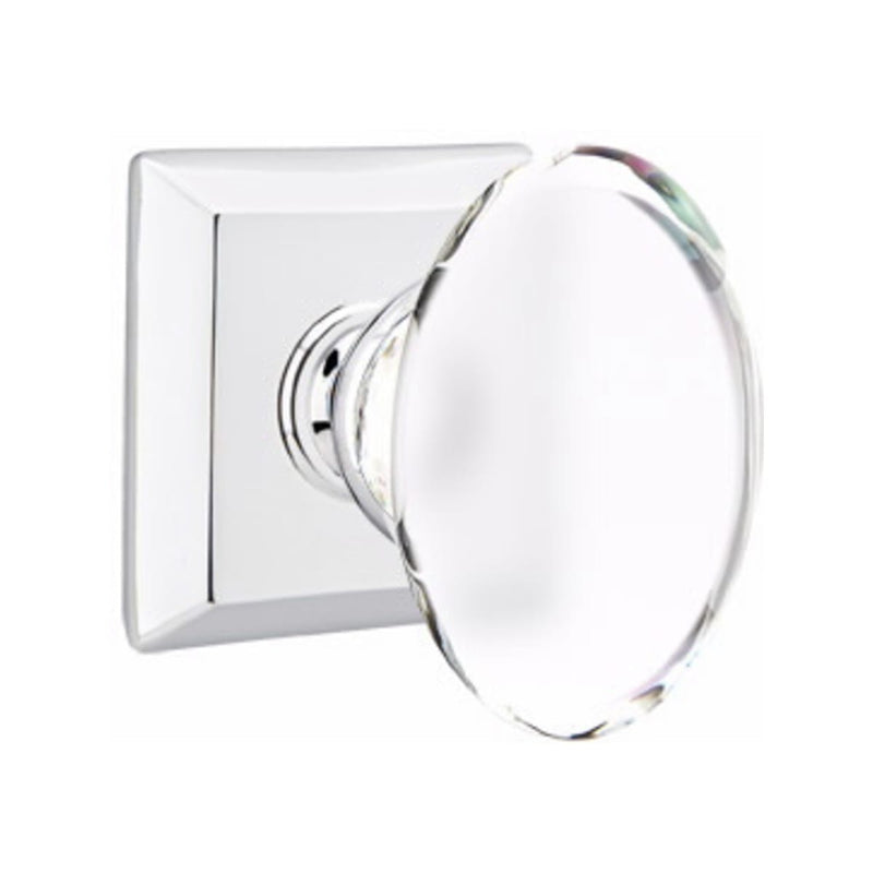 Emtek Hampton Knob Concealed Screws With Quincy Rosette
