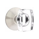 Emtek Windsor Knob Concealed Screws with Modern Rosette