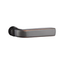 Emtek Arts & Crafts Brass Tubular Entry set with Sion Lever