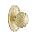 Emtek Melon Knob With Oval Rosette