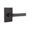 Emtek Spencer Lever with Modern Rectangular Rosette
