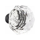 Emtek F13 Function Lugano Mortise Handleset with Diamond Glass Knob