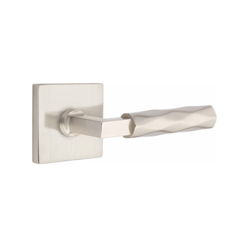 Emtek Select L-Square Tribeca Lever with Square Rosette