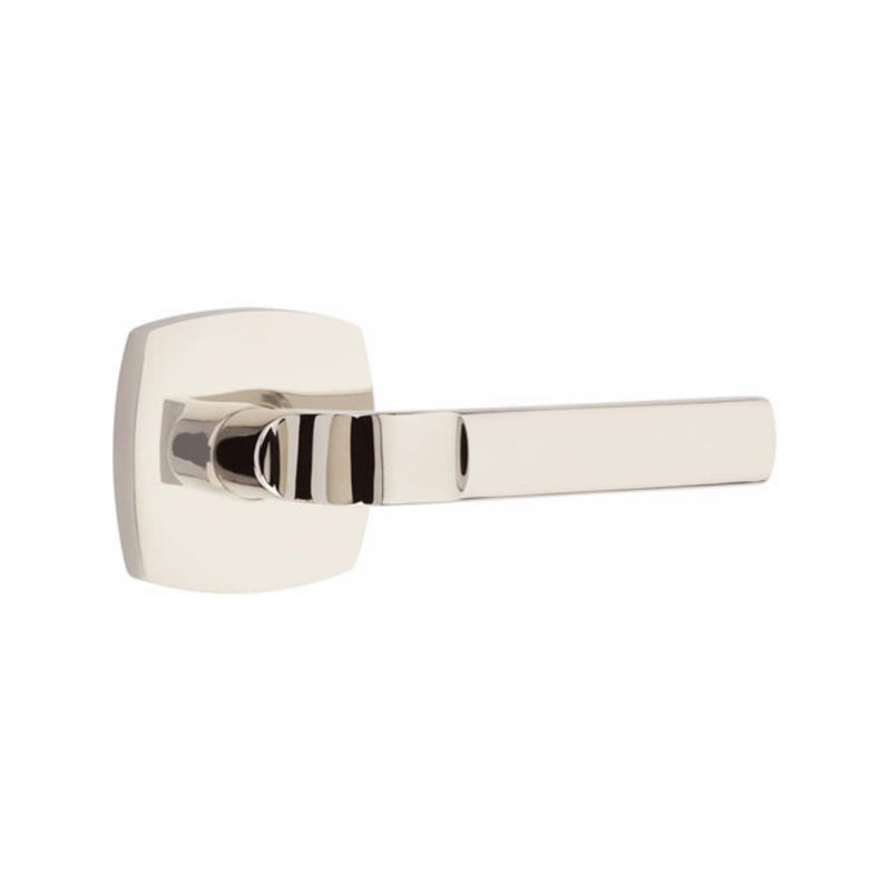 EMTEK Aston Lever Concealed Screws with Urban Modern Rosette